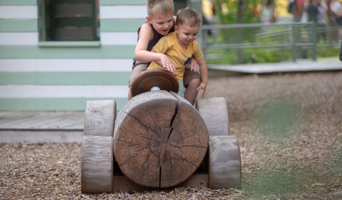 Bringing children back to nature through playful spaces