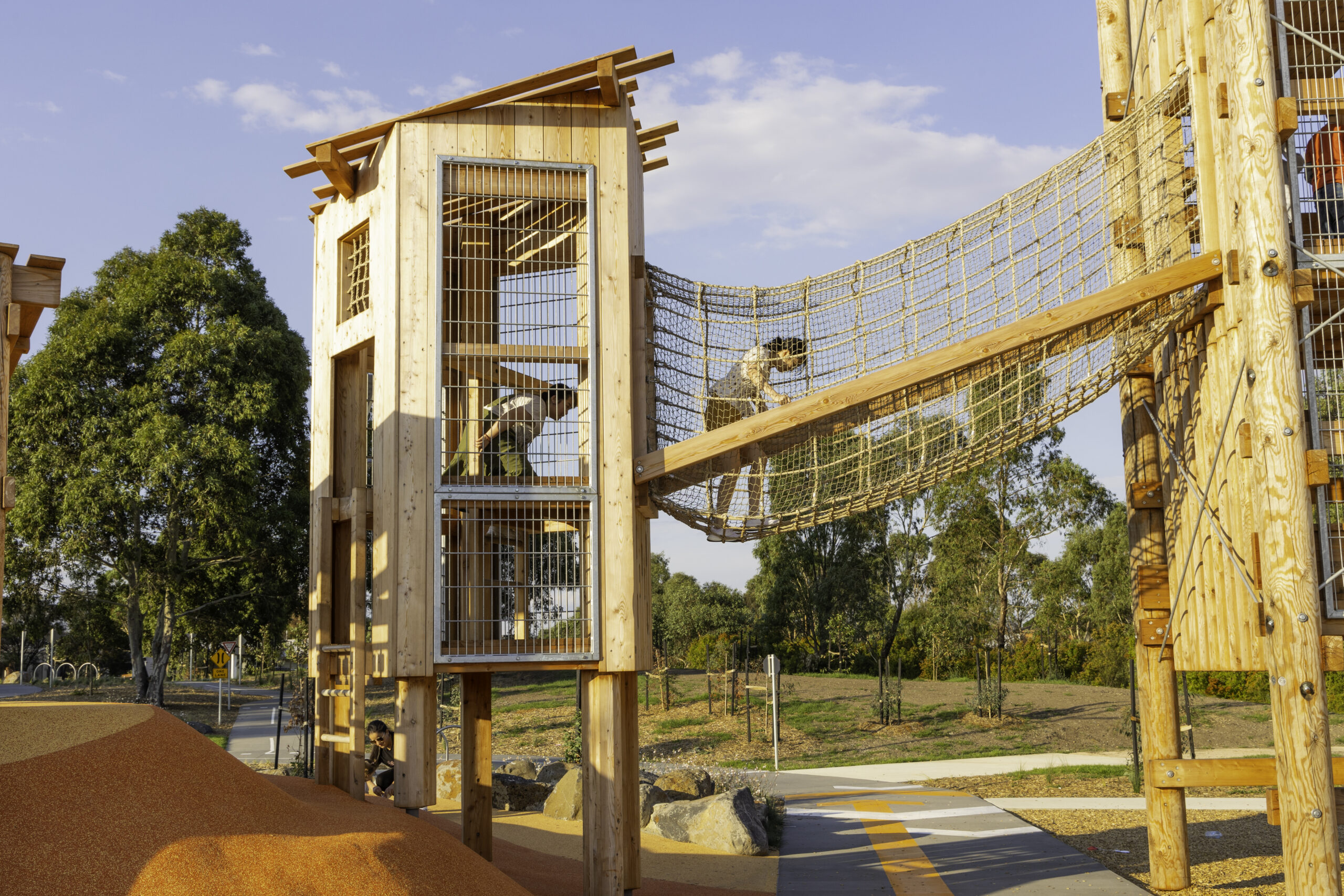Nature playground designers